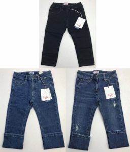 One Off Joblot of 7 IL Gufo Children's Jeans in 3 Styles - Blue & Black