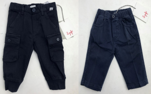 One Off Joblot of 10 IL Gufo Boys Navy Trousers in 2 Styles - Various Sizes