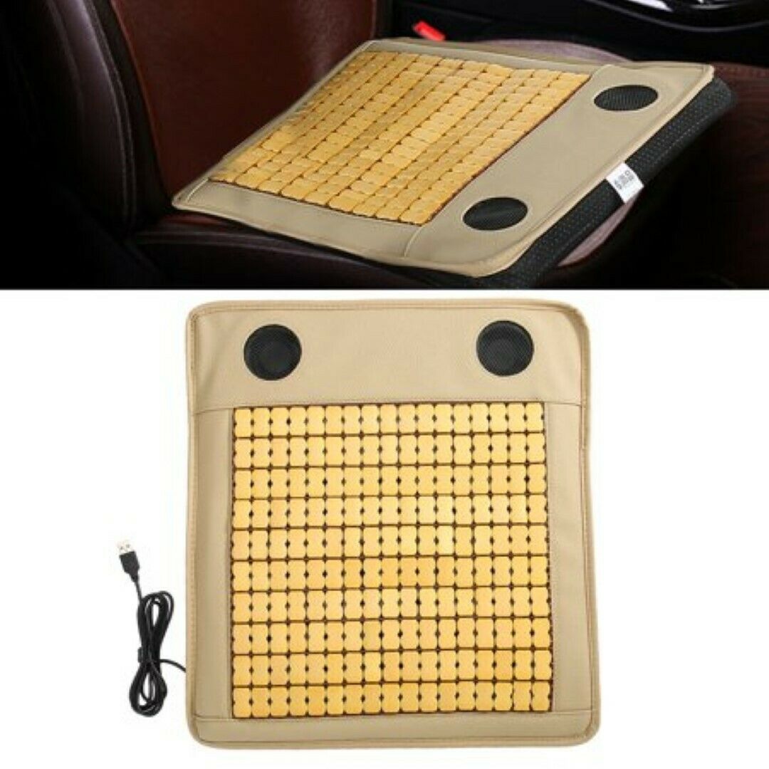 10 x Universal Cool Car Air Fan Cooling Front Seat Cushion Cover Mat Breathable UK
