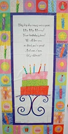 Birthday Celebrate Door Poster