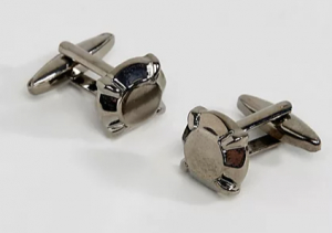 Wholesale Joblot of 23 DesignB Stud Gunmetal Cufflinks