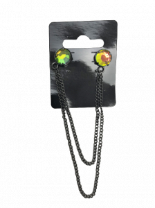 Wholesale Joblot Of 30 DesignB Gunmetal Gem Collar Chains