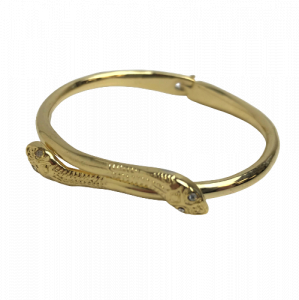 Wholesale Joblot of 30 Gold Coloured Fashion Snake Heads Bracelets