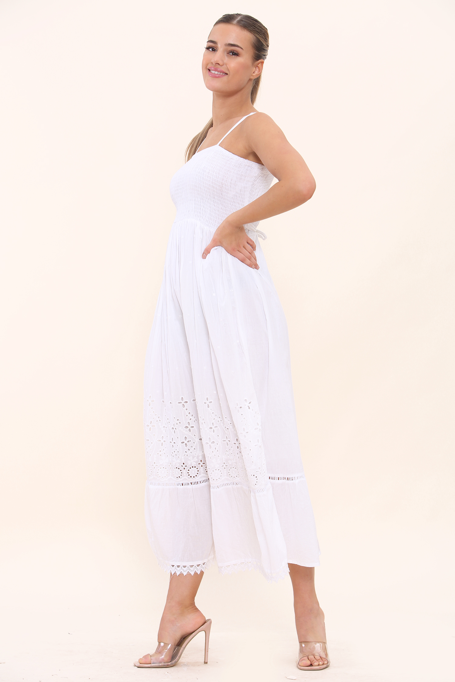 Summer Cotton Long Dress 10 pcs # 4086