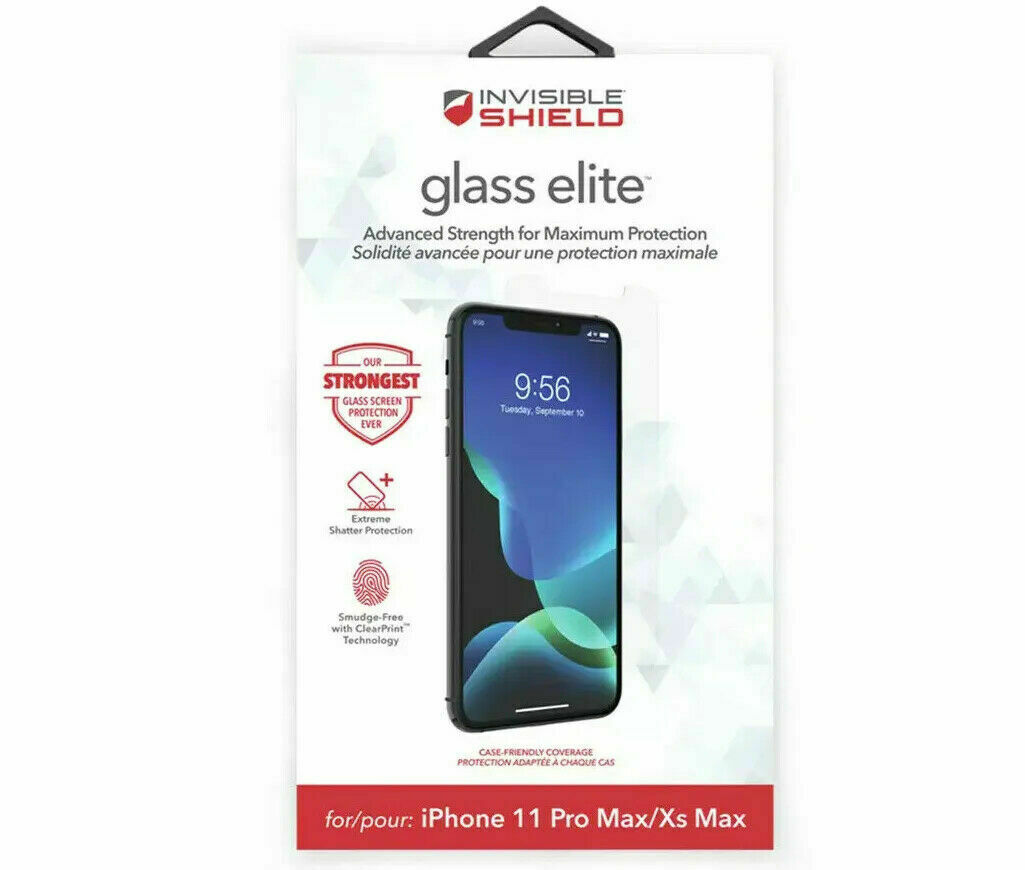 Joblot of 500 x InvisibleShield Glass Elite Screen Protectors for iPhone 11 Pro / XS Max