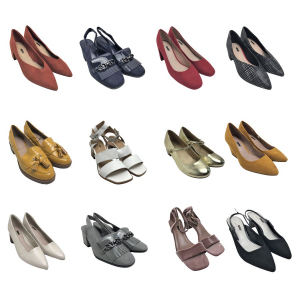 One Off Joblot of 27 Ladies De-Branded Mixed Style Heels Sizes 3.5-7