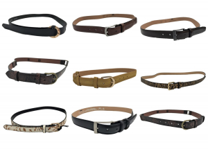 One Off Joblot of 20 Mixed Mens & Ladies De-Branded Leather Belts