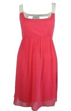 Wholesale items: Ladies Pink Tie Back Dress Sizes 8 -10 -12  (£1.95 each)