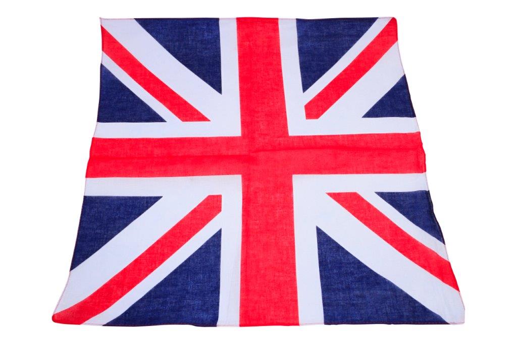 24pc Union Jack Flag Bandanna Flag Scar Banner Queen's Platinum Jubilee|GCJ255