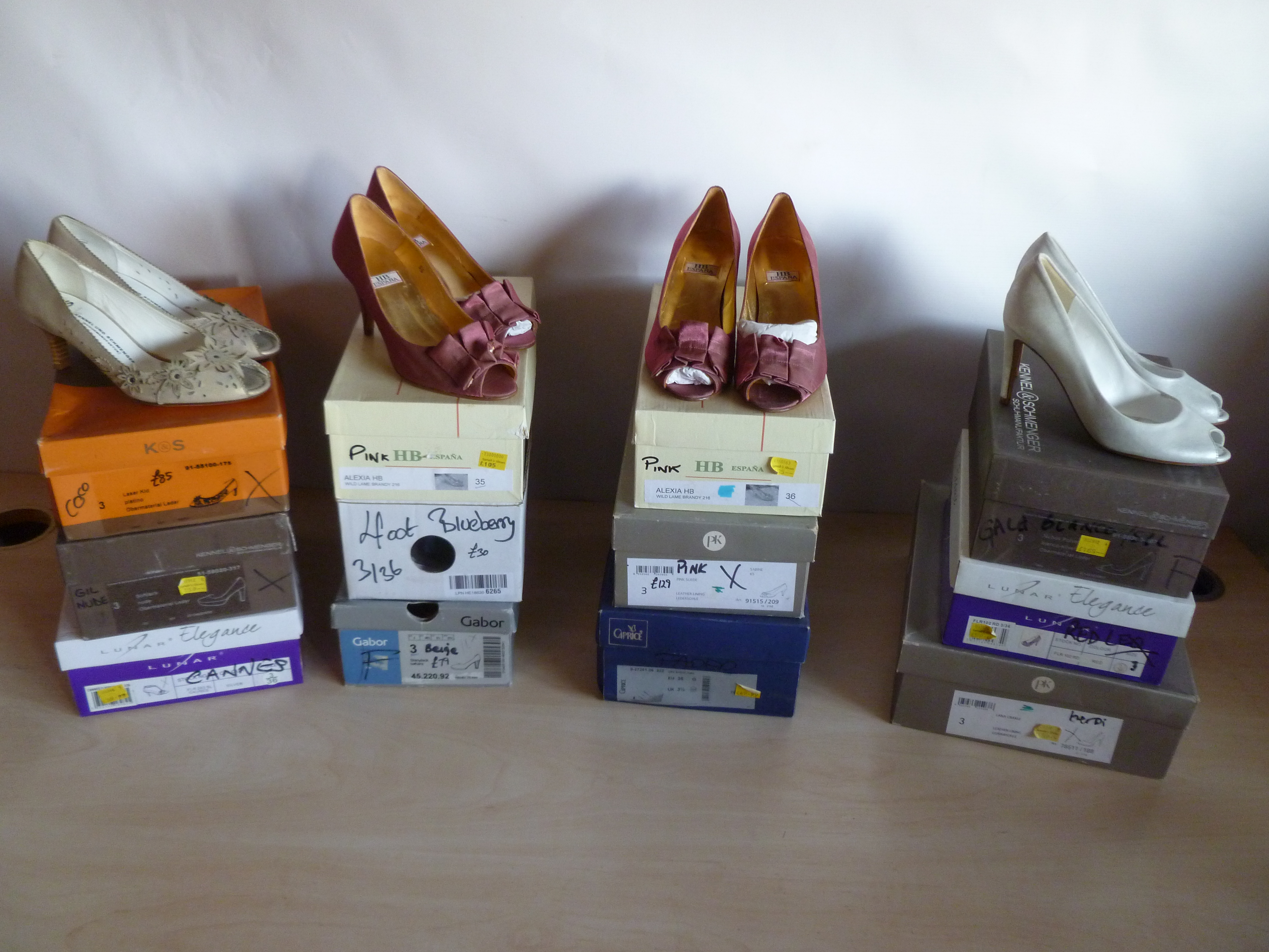 12 x Shoes High End Clothing Boutique Designer Shoe Wholesale Bulk Job Lot New Shoes Total RRP = £1194.98 Lot 4