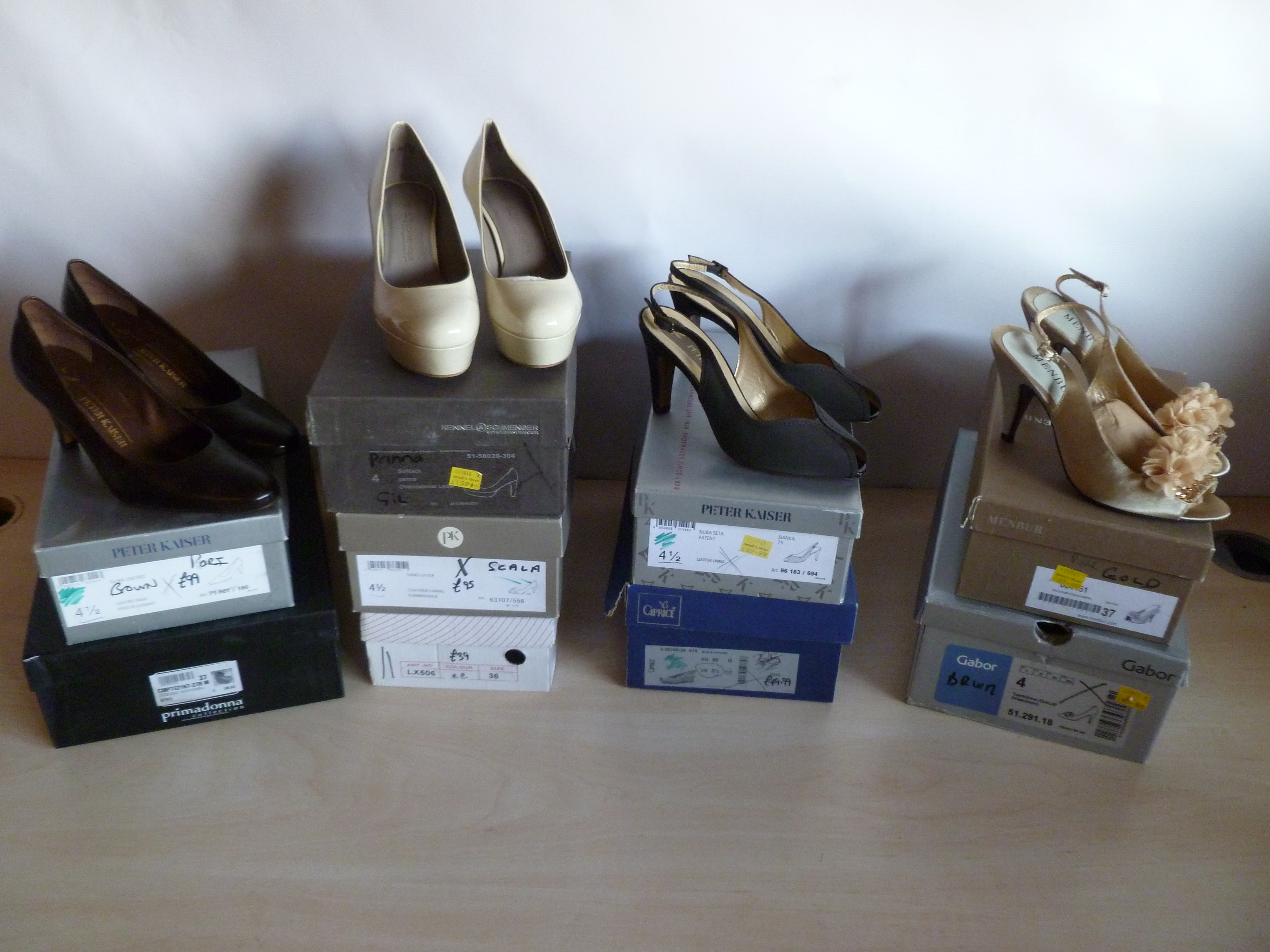 9 x Shoes High End Clothing Boutique Designer Shoe Wholesale Bulk Job Lot New Shoes Total RRP = £751.98 Lot 5