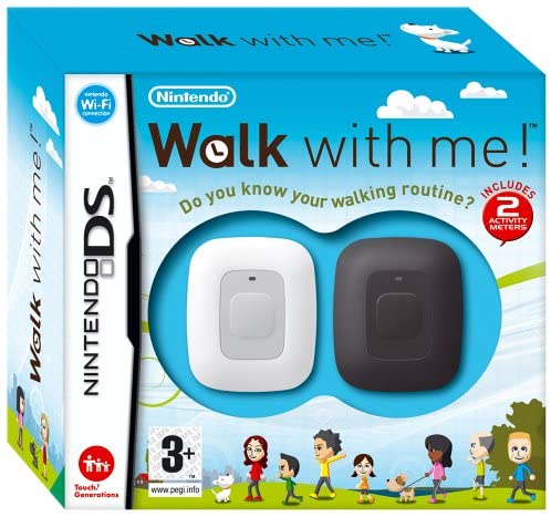 1000 x Walk With Me + Activity Meter DS Game Brand New