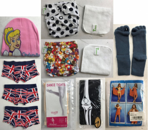 One Off Joblot of 42 Mixed Accessories & Underwear - Tights, Diapers, Hats Etc