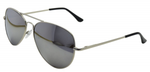 Wholesale Joblot of 50 Mens Aviator Style Sunglasses Silver Mirror Lens