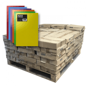 Pallet of 2,325 Nuco Stationery A4 Coloured Card - 210mm x 297mm (8 Pack)