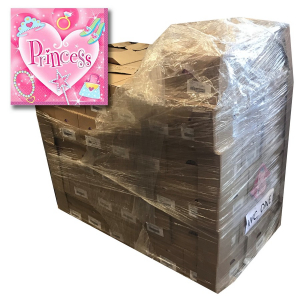 Pallet of 1,188 Amscan Princess Luncheon Napkins - 2 PLY (Pack of 16)