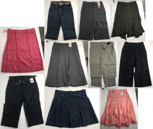 One Off Joblot of 42 Ladies Ex-Chain Store Trousers & Skirts - Various Designs