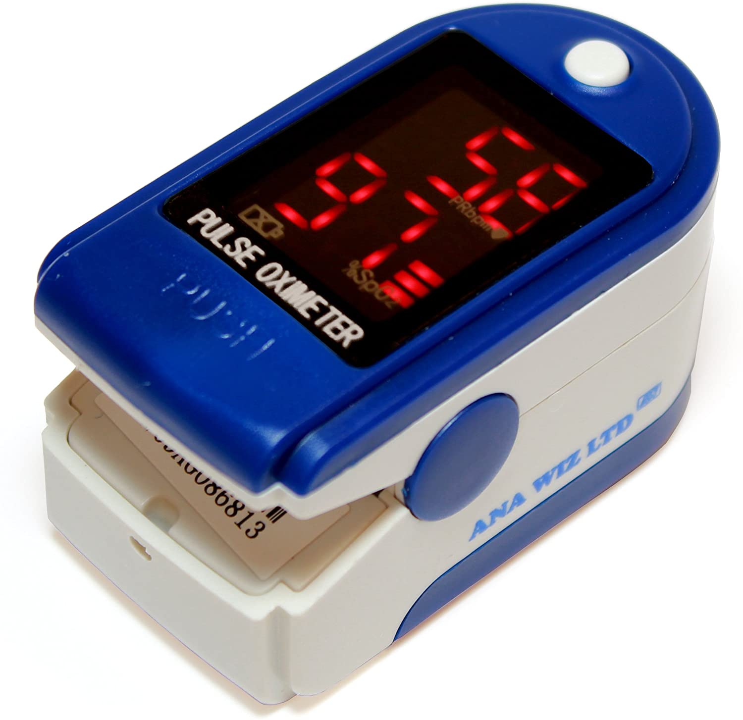 Case of 100 - Anapulse ANP100 Finger Pulse Oximeter With LED Display (Includes Carrycase, Batteries and Lanyard)