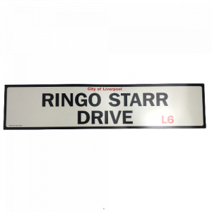 Wholesale Joblot of 100 City Of Liverpool Ringo Starr Drive L6 Cardboard Signs