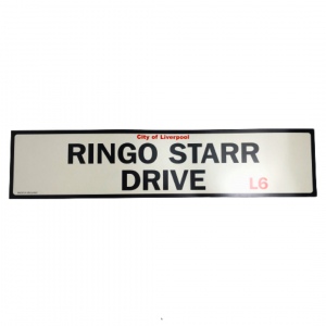 Wholesale Joblot of 100 City Of Liverpool Ringo Starr Drive L6 Cardboard Signs