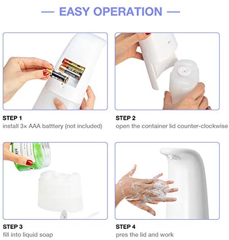 35 Automatic Soap Dispenser with Infrared Sensor