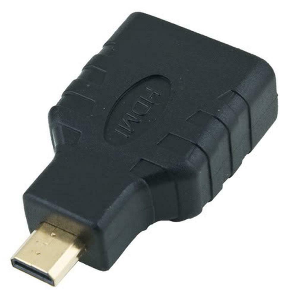 100 pcs HDMI Female to Micro HDMI Type D Male Adapter Convertor in Gold Plated
