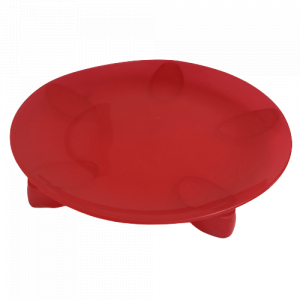 One Off Joblot of 80 SteadyCo Steady Snack Plate - Red
