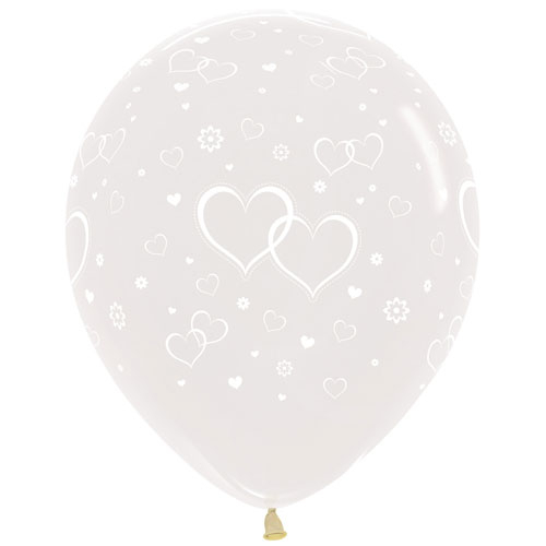 1500 Just Married / Wedding Balloons Latex Biodegradable