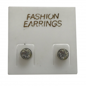 Wholesale Joblot Of 1,140 Silver Coloured Fashion Earrings