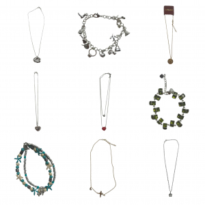 Wholesale Joblot of 50 Mixed Fashion Necklaces & Bracelets