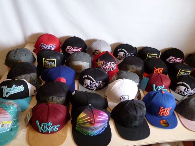 33 x New branded caps Ex Surf Shop Stock - great selection  Mixed Brands new era yankees 59fifty nike