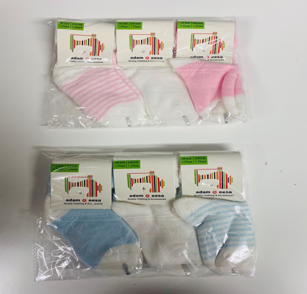 300 Pairs of New Baby Socks for Resale Joblot