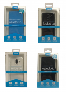Pallet of 3157 Caseit Samsung Galaxy Flexible Gel & Wallet Folio Cases