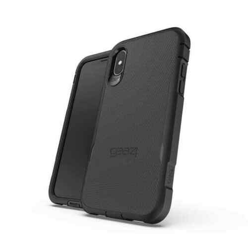 50x Gear4 iPhone XS Max Platoon D30 20Ft. ShockProof Tough Case Cover- Black