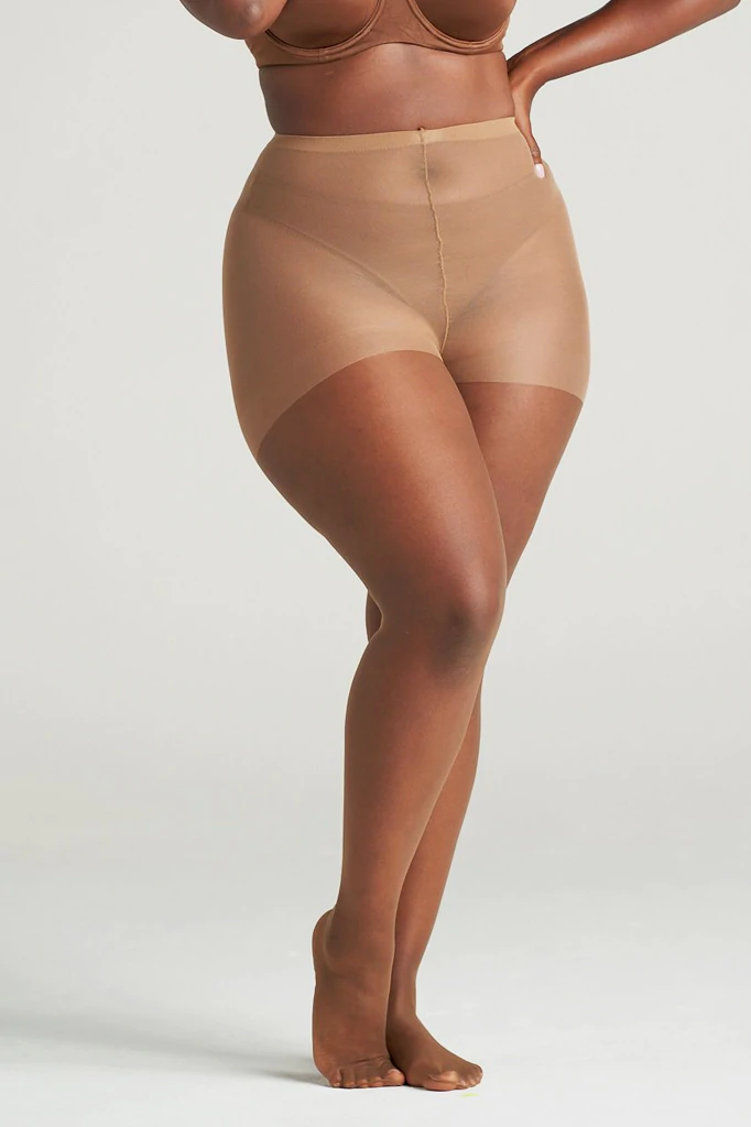 Assorted Excell Ultra Sheer Pantyhose, One Size, Plus Size, Nylon
