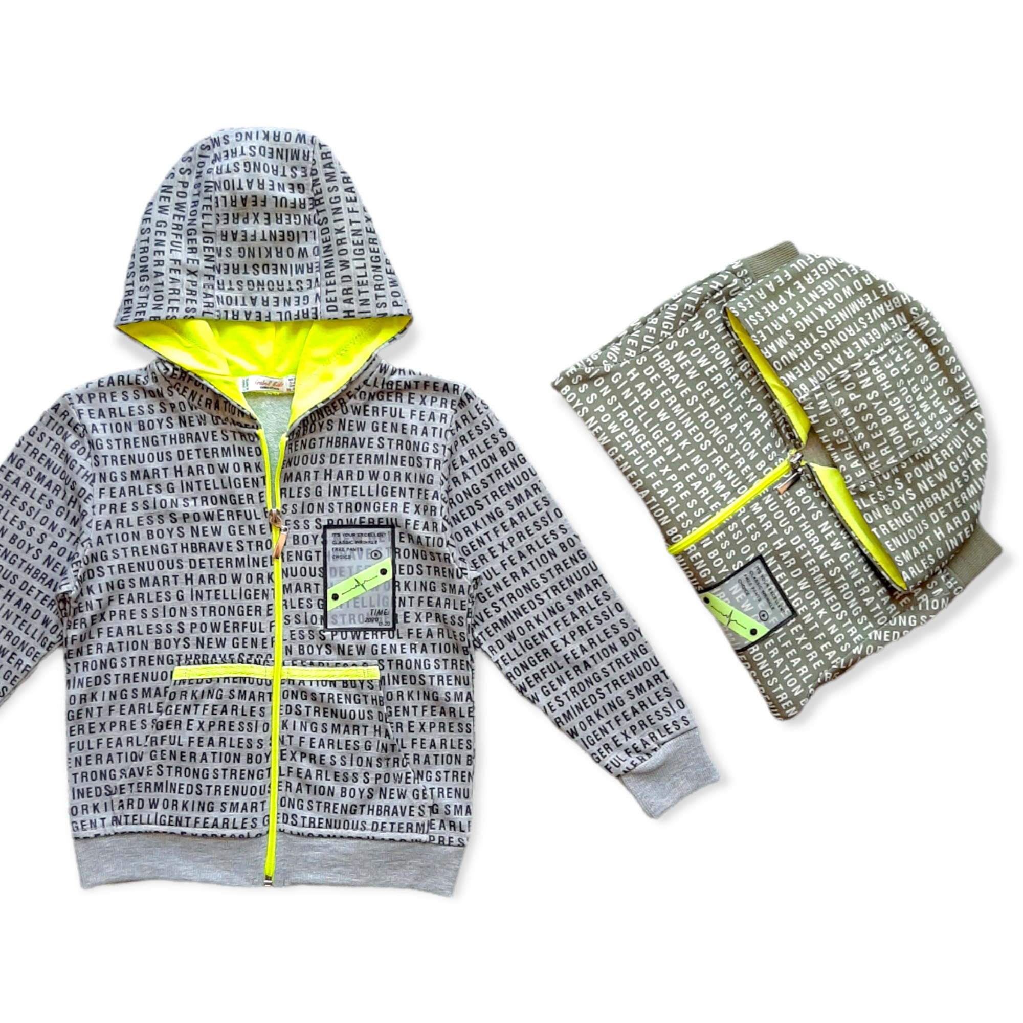 Brand New Joblot of 10 Pack/2 Colours Boys Hoodie (3y-8y)