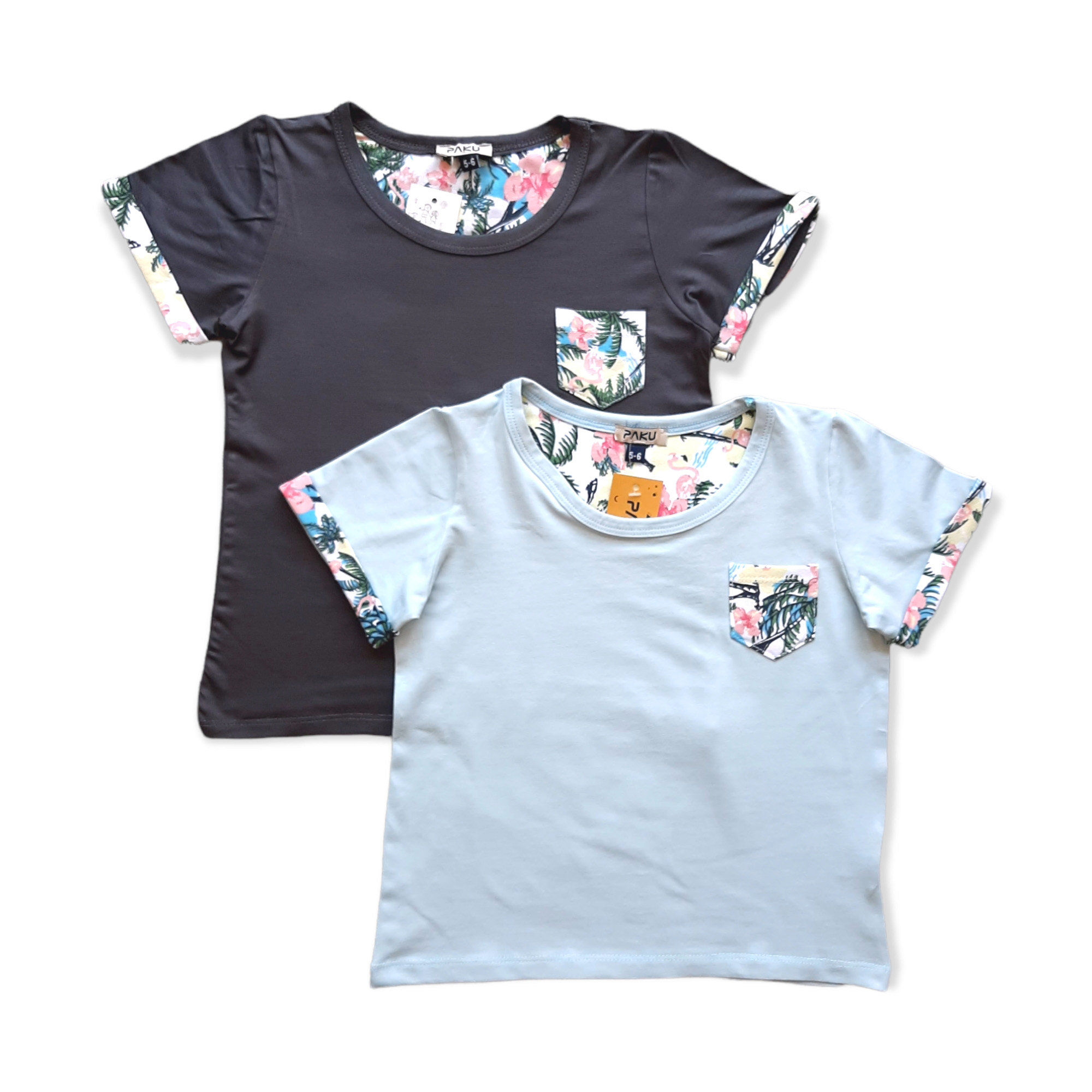Brand New Joblot of Girls 10 Pack/2 Colours T-Shirt (5y-10y)
