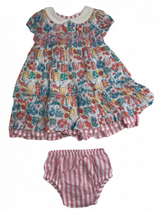 Wholesale Joblot of 10 Ex-Chain Girls Multi-Colour Print Dresses & Pant Sets