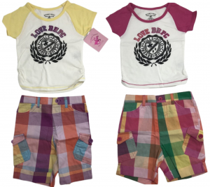 One Off Joblot of 7 Beverly Hills Polo Club Kids 2-Piece Sets in 2 Colours