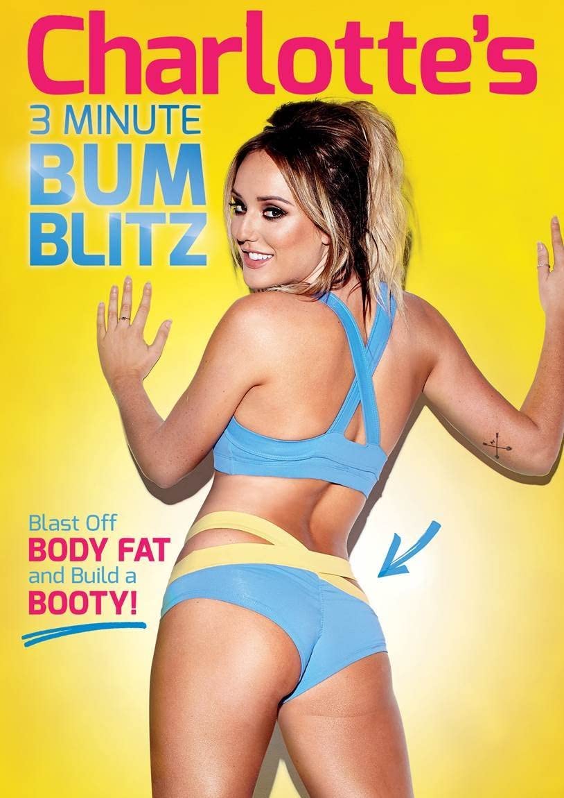 1000 x Charlotte Crosby 3 Minute Bum Blitz DVD