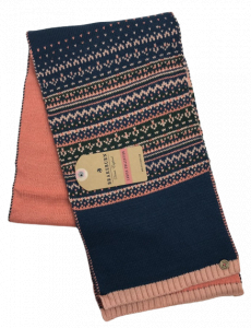 Wholesale Joblot of 20 Brakeburn Women's Fairisle Scarf Multi for Winter