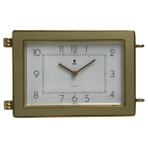 One Off Joblot of 25 Vintage Elite Quartz Gold Coloured Clock
