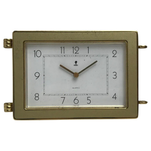 One Off Joblot of 25 Vintage Elite Quartz Gold Coloured Clock