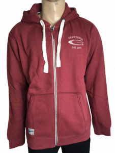 One Off Joblot of 8 Brakeburn Mens Watersport Hoody in Red Sizes S & XXL