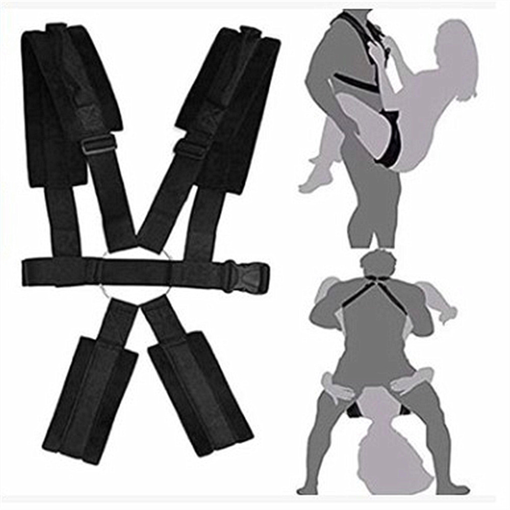 5pcs - Comfortable Stand and Deliver Sex Position Body Sling Harness|GCSM026|UK SELLER