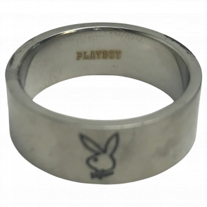 Wholesale Joblot of 60 Mens Playboy Stainless Steel Bunny Logo Ring