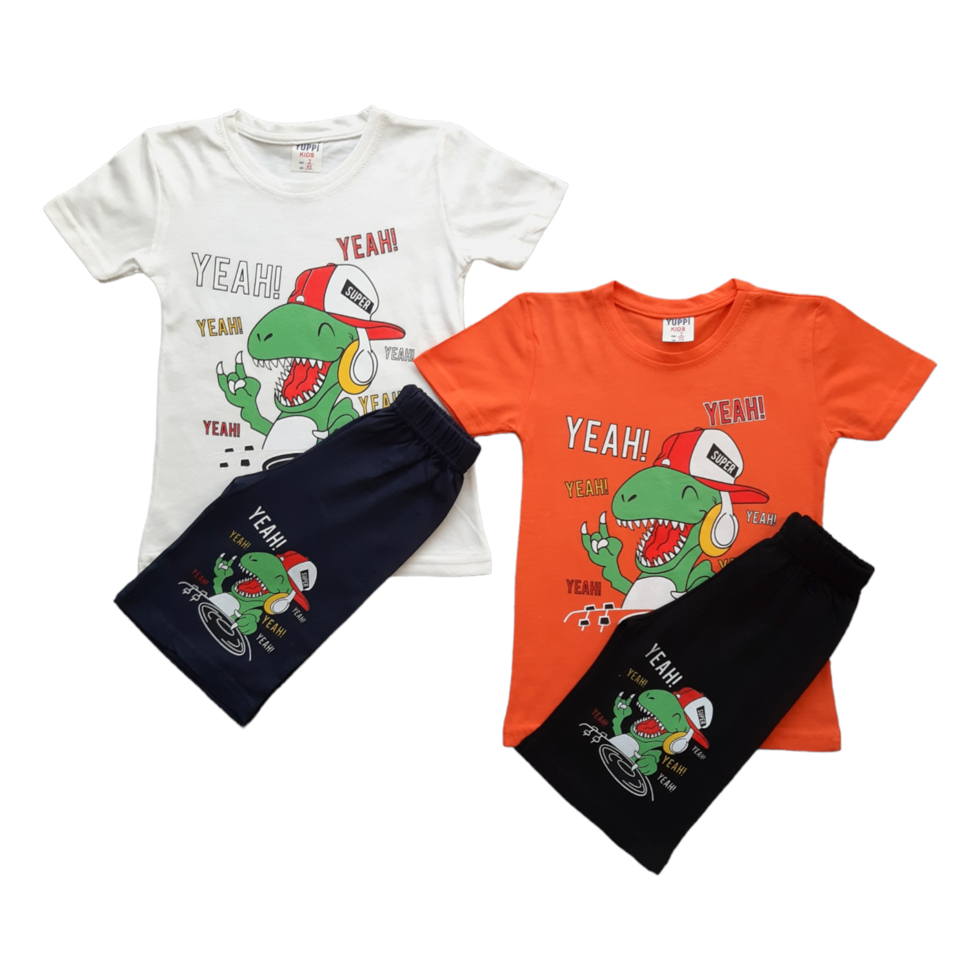 Brand New Joblot of Boys 8-Pack/2 Colours 2-Pcs Set (2y-8y)