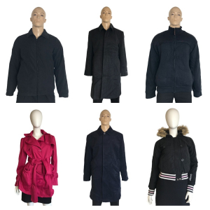 One Off Joblot of 9 Mens & Ladies Mixed Branded Coats & Jackets