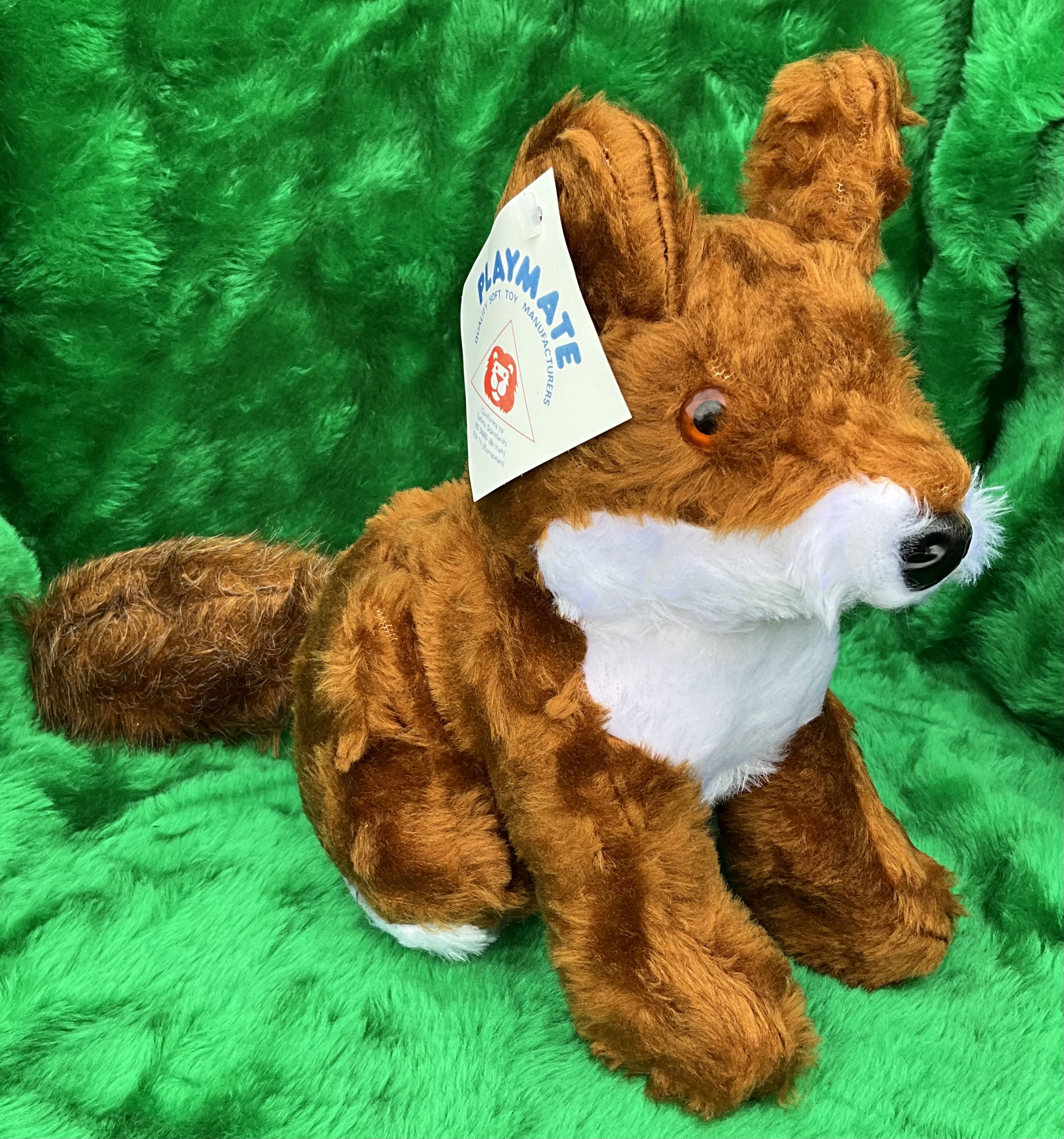 50 x 22cm plush soft toy foxes