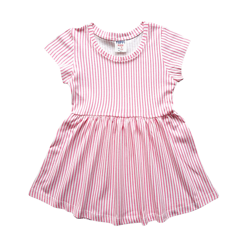 Brand New Joblot of 8 Pieces Girls Dress (Sizes 2y-8y) - 2 Colours